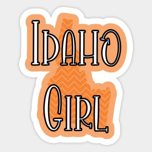 Idaho Girl Sticker